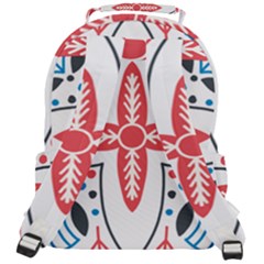 Rounded Multi Pocket Backpack 