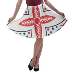 A-line Skater Skirt 