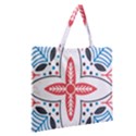 Zipper Large Tote Bag 