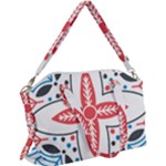 Motif Canvas Crossbody Bag