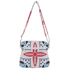 Zipper Messenger Bag 