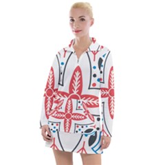 Women s Long Sleeve Casual Dress 