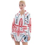 Motif Women s Long Sleeve Casual Dress