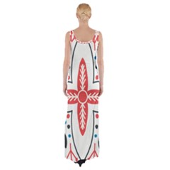 Thigh Split Maxi Dress 