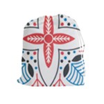 Motif Drawstring Pouch (XL)