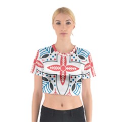 Motif Cotton Crop Top from ArtsNow.com