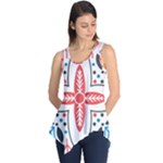 Motif Sleeveless Tunic
