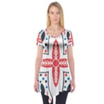 Motif Short Sleeve Tunic 