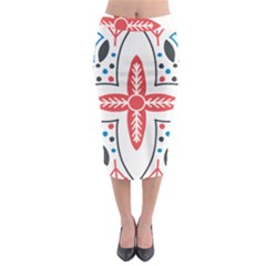 Midi Pencil Skirt 