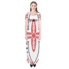 Short Sleeve Maxi Dress 