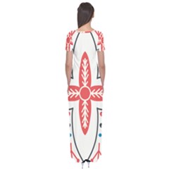 Short Sleeve Maxi Dress 