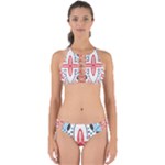 Motif Perfectly Cut Out Bikini Set