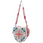 Motif Heart Shoulder Bag