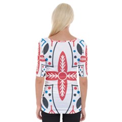 Wide Neckline T-Shirt 