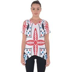 Cut Out Side Drop T-Shirt 