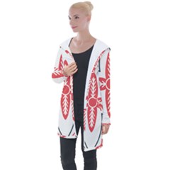 Longline Hooded Cardigan 