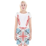 Motif Braces Suspender Skirt