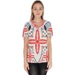 Motif Women s V-Neck Scrub Top