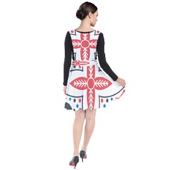 Plunge Pinafore Dress 