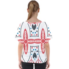 V-Neck Dolman Drape Top 
