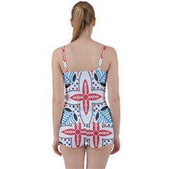 Tie Front Two Piece Tankini 