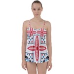 Motif Babydoll Tankini Set