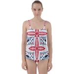 Motif Twist Front Tankini Set