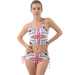 Motif Mini Tank Bikini Set