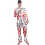 Motif Men s Long Sleeve Satin Pyjamas Set