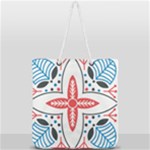 Motif Full Print Rope Handle Tote (Large)