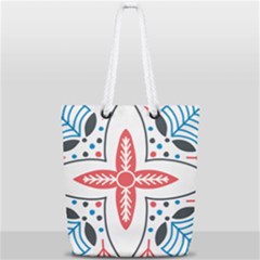 Full Print Rope Handle Tote (Small) 