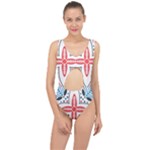 Motif Center Cut Out Swimsuit