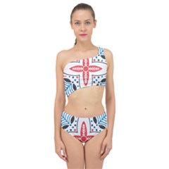 Spliced Up Two Piece Swimsuit 