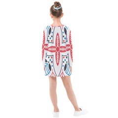 Kids  Long Sleeve Dress 