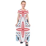 Motif Kids  Short Sleeve Maxi Dress