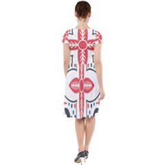 Cap Sleeve Midi Dress 