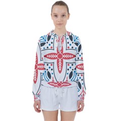 Women s Tie Up Sweat 