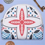 Motif Horseshoe Style Canvas Pouch