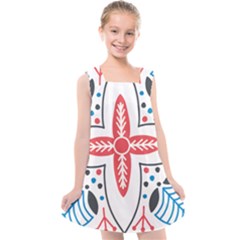 Kids  Cross Back Dress 