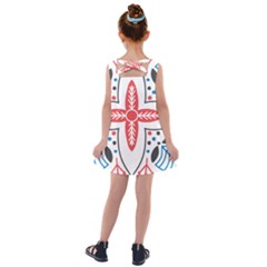 Kids  Cross Back Dress 