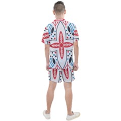 Men s Mesh T-Shirt and Shorts Set 
