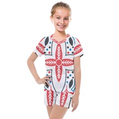 Kids  Mesh T-Shirt and Shorts Set 