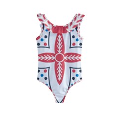 Kids  Frill Swimsuit 
