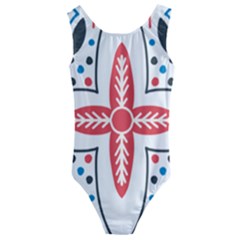 Kids  Cut-Out Back One Piece Swimsuit 