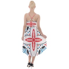 High-Low Halter Chiffon Dress  