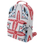 Motif Flap Pocket Backpack (Small)