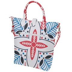 Buckle Top Tote Bag 