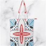 Motif Double Zip Up Tote Bag