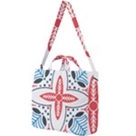 Motif Square Shoulder Tote Bag