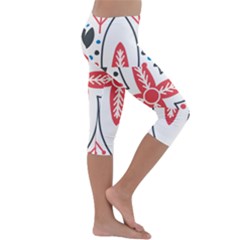 Kids  Lightweight Velour Capri Leggings  